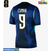 Brasilien Matheus Cunha #9 Auswärtstrikot WM 2026 Kurzarm